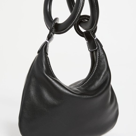 NWT Staud Zeta Bracelet Bag Black